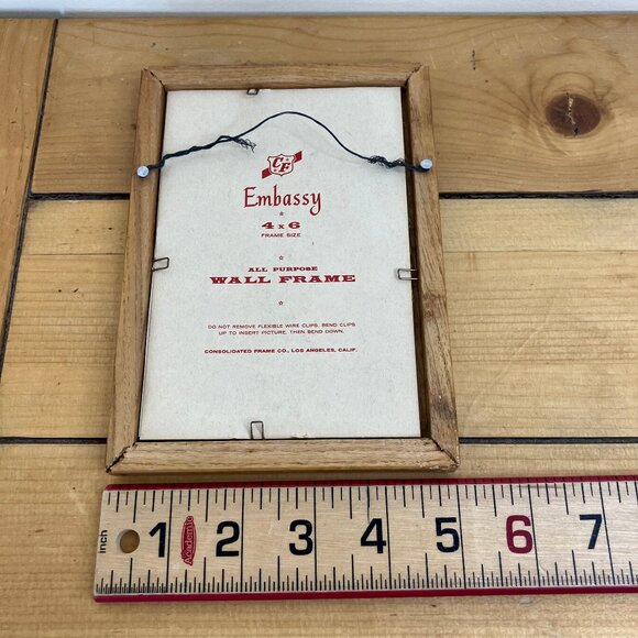 Flower Boy De Grazia Art Print Framed Vintage Children Series Southwest Indians - Picture 6 of 6